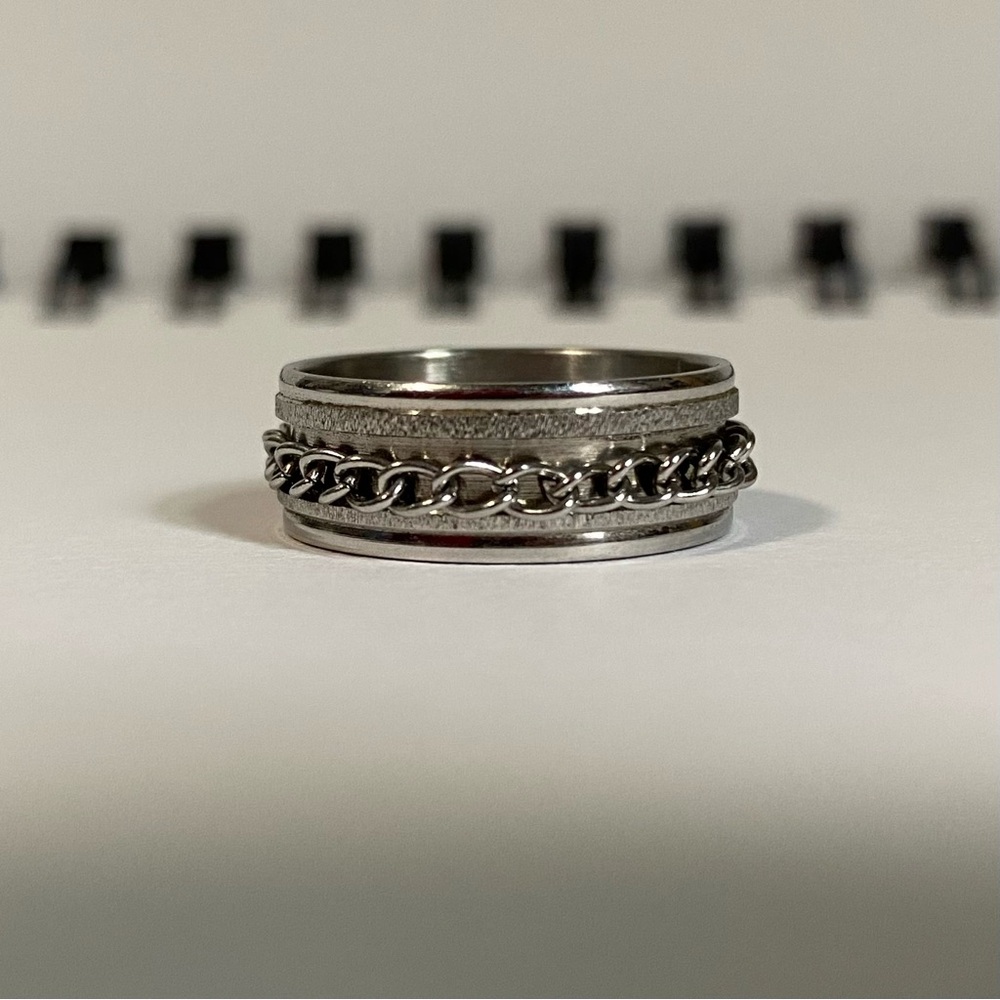 Silver Chain Ring